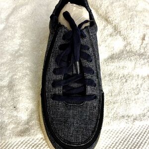 NEW IN BOX BILLY Navy Denim Casual Sneakers